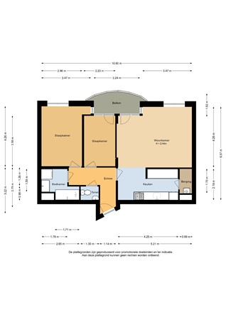 Medium property photo - Belgiëplein 58, 1066 SC Amsterdam